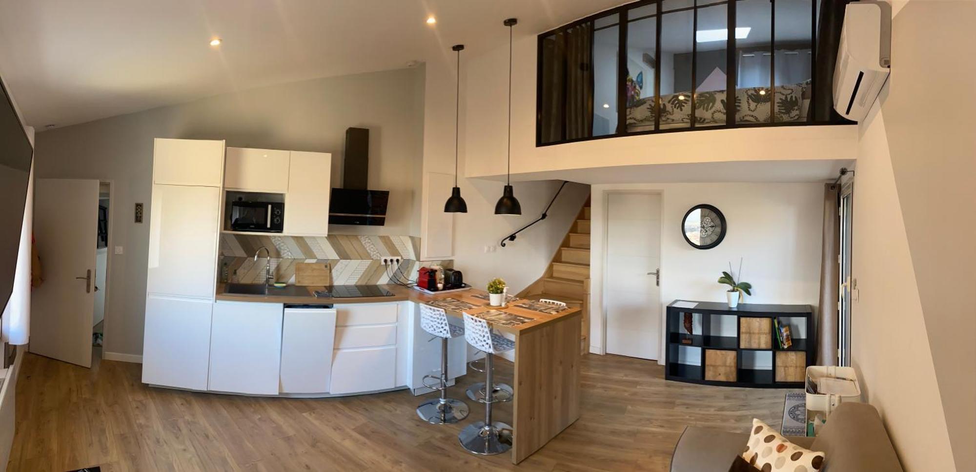 Spacieux Duplex, Vue Mer Et Belle Terrasse Ιέρ Εξωτερικό φωτογραφία